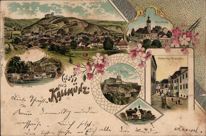 histroische Postkarte Kallmünz